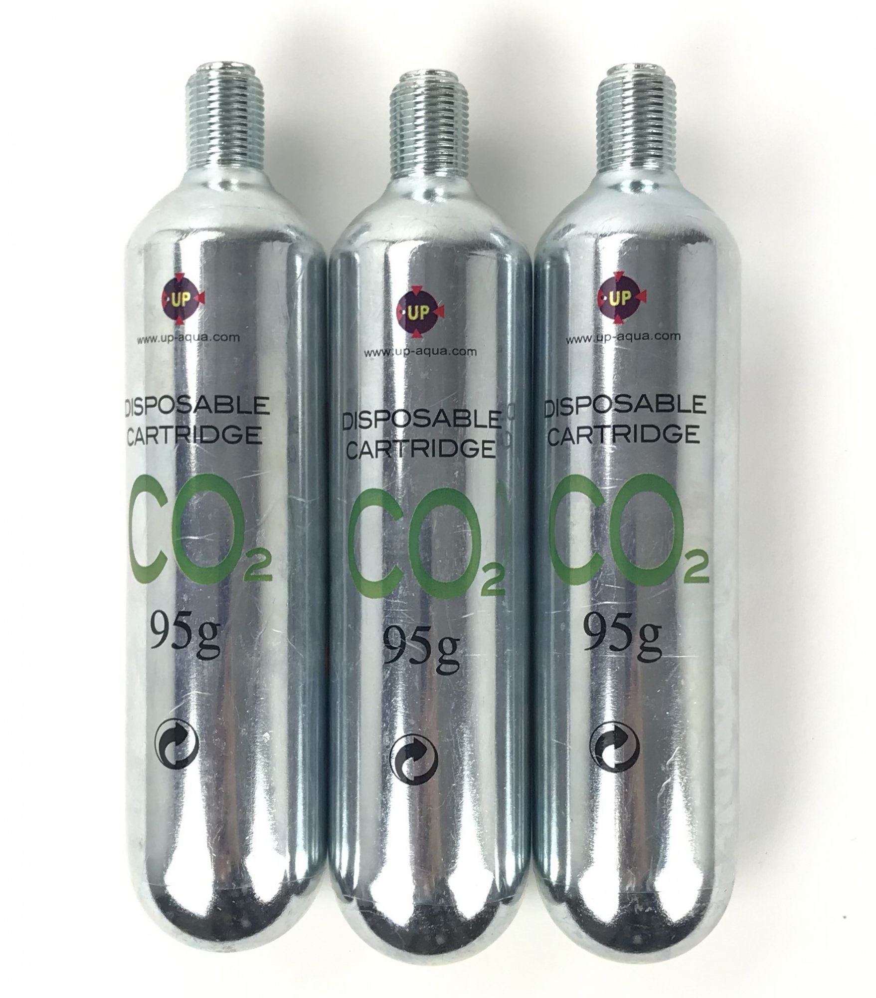 Pierce CO2 Cartridge 95 g - 3 pack Refill **