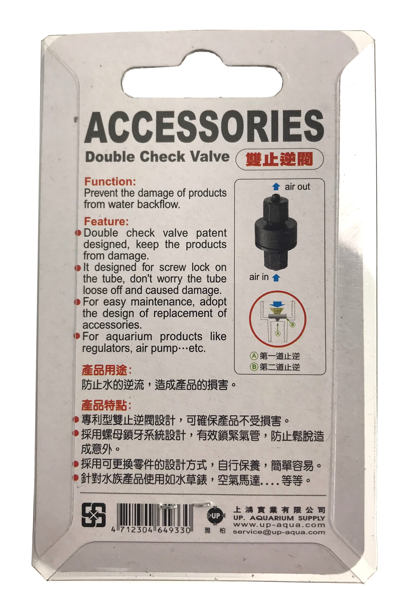 Double Check Valve