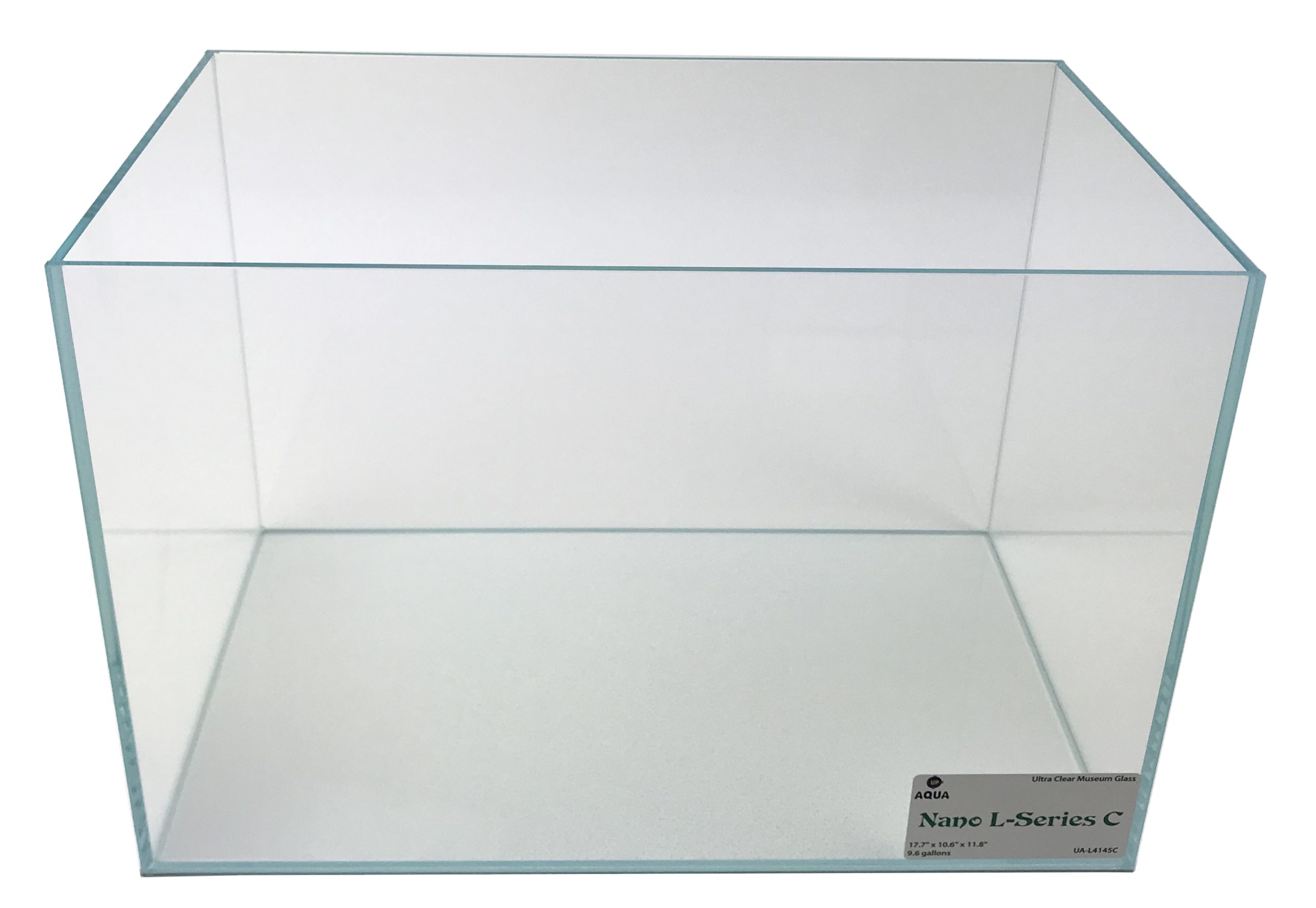 Nano L-series (Li) Ultra Clear Aquarium C - 9.6 Gal. 17.7" x 10.6" x 11.8"