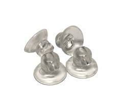 Airline Suction Cup - Transparent for airline or CO2 tubing - 4 pack