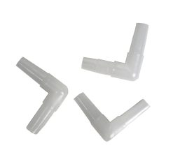 L-shaped or 90 Degree Plastic Airline Tubing Connectors