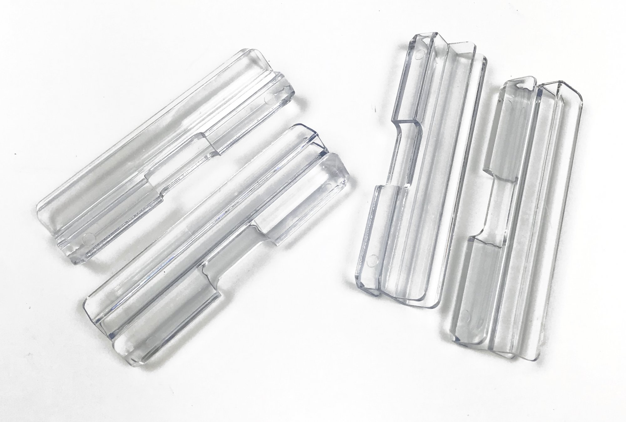 Glass Clips for Rimless Tank Lids - 5mm - set of 4