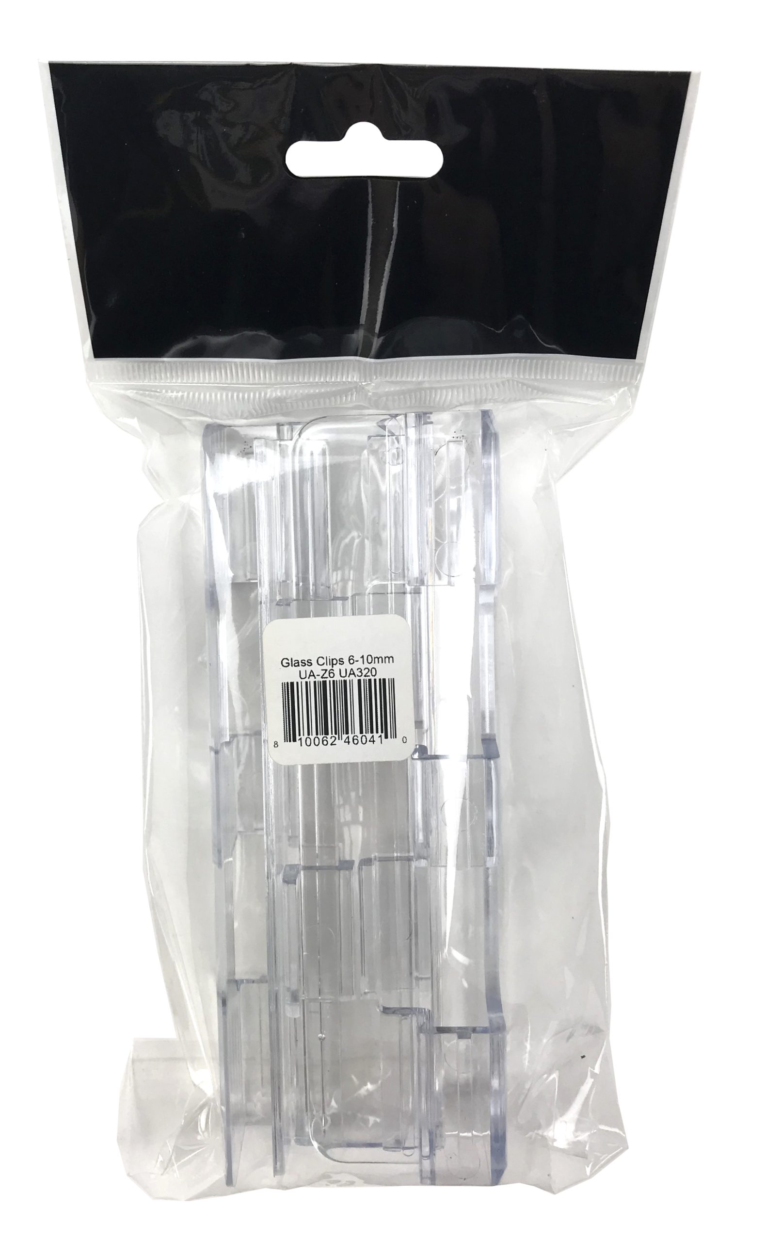 Glass Clips for Rimless Tank Lids - 6-10mm - set of 2