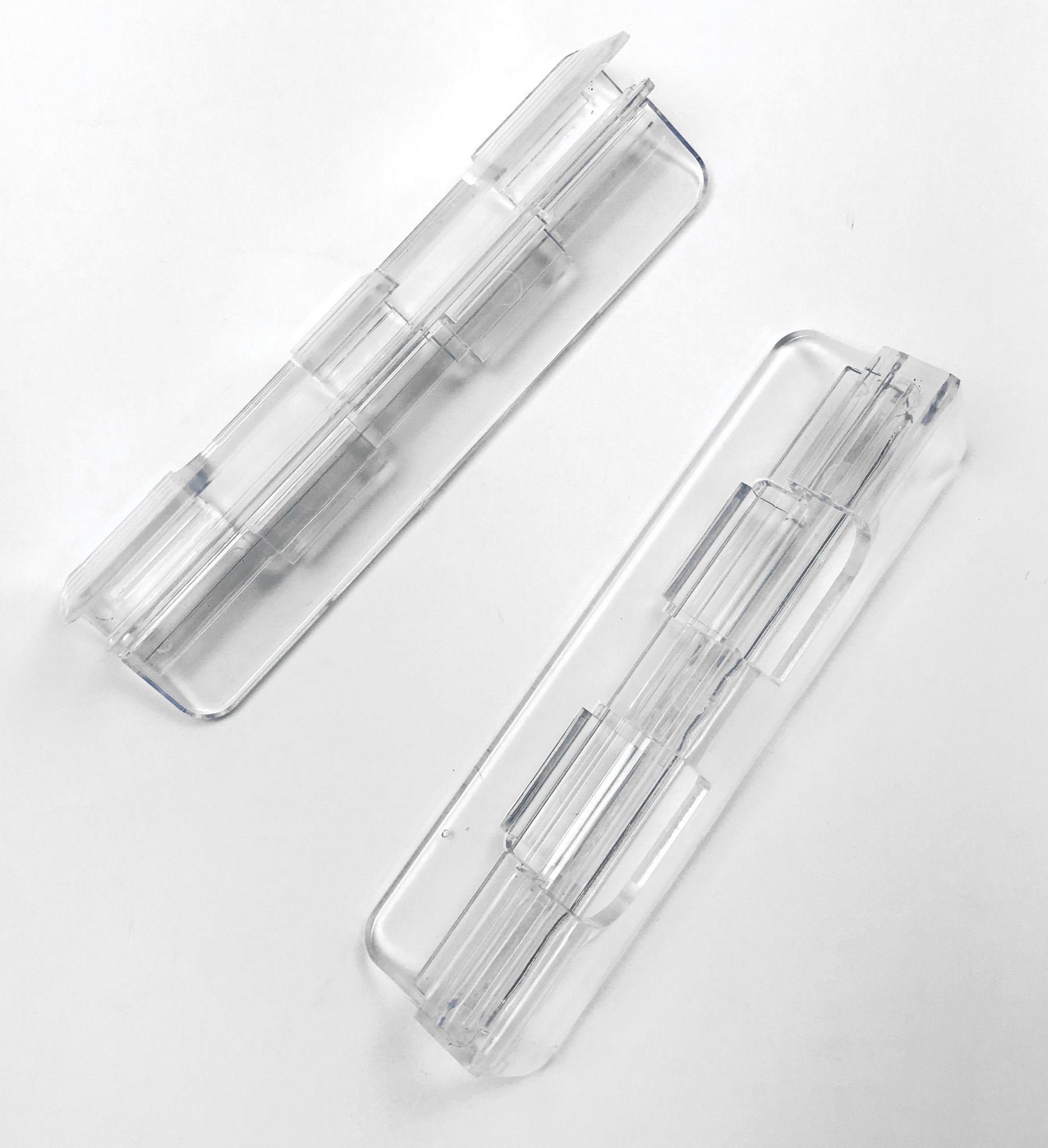Glass Clips for Rimless Tank Lids - 6-10mm - set of 2