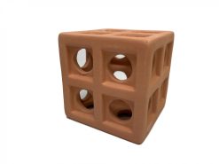 Holey Stackable Ceramic Cube