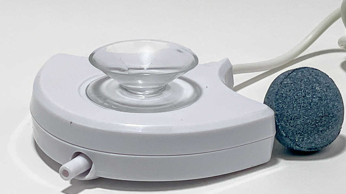 Super Mini Air Pump White