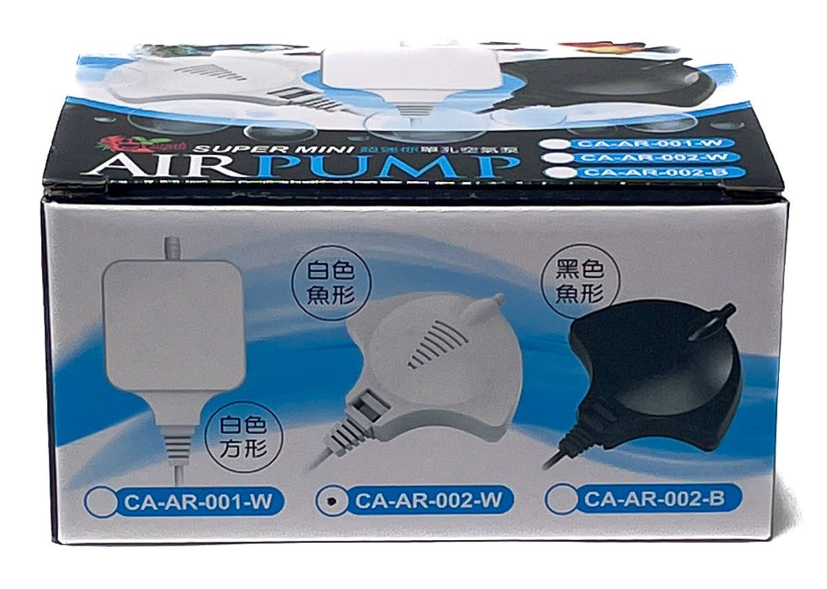 Super Mini Air Pump White