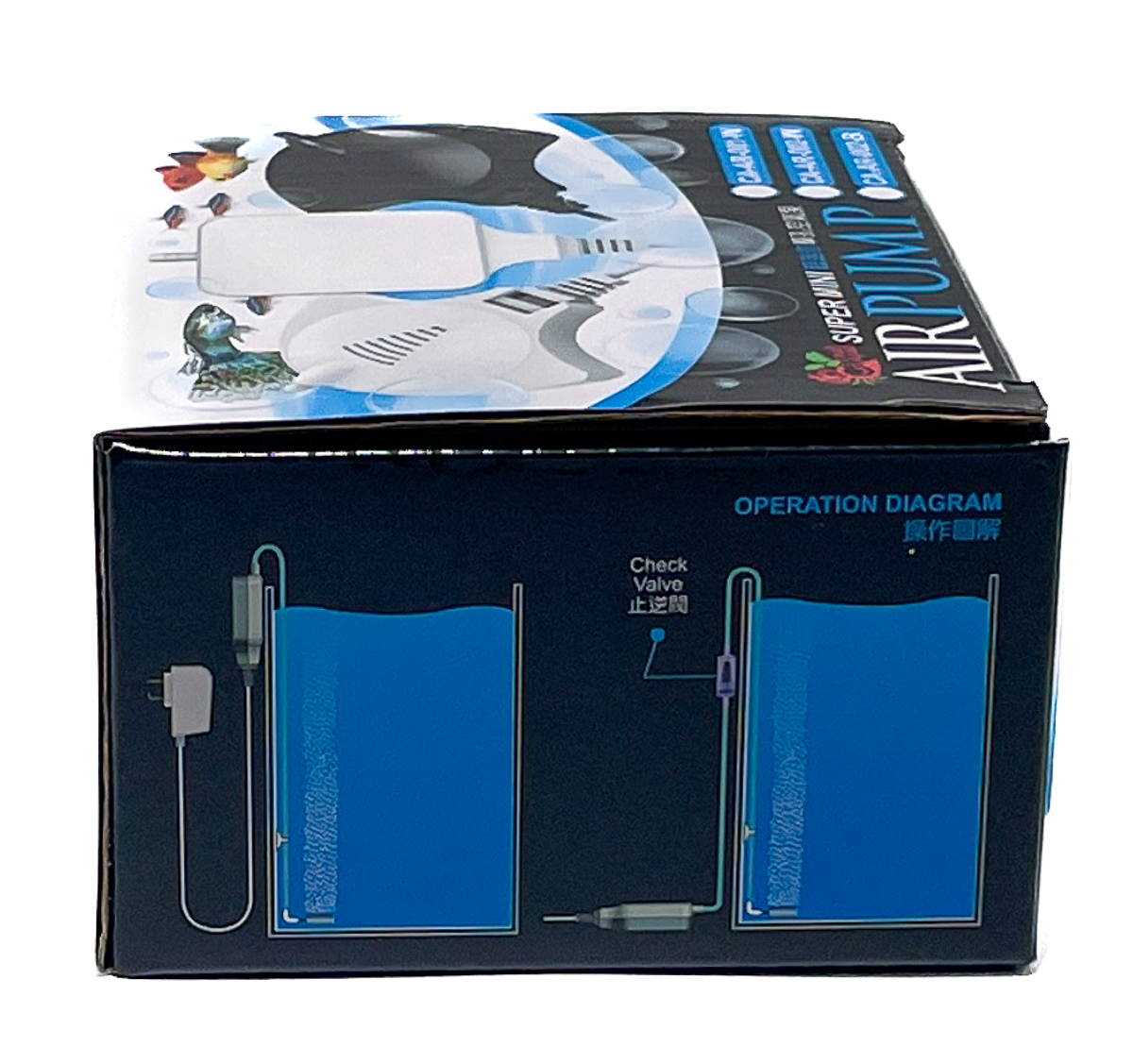 Super Mini Air Pump White