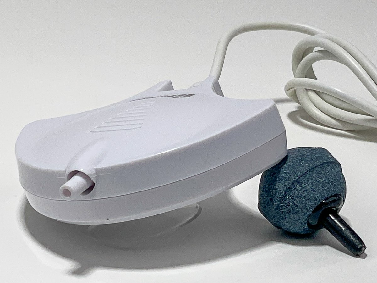 Super Mini Air Pump White