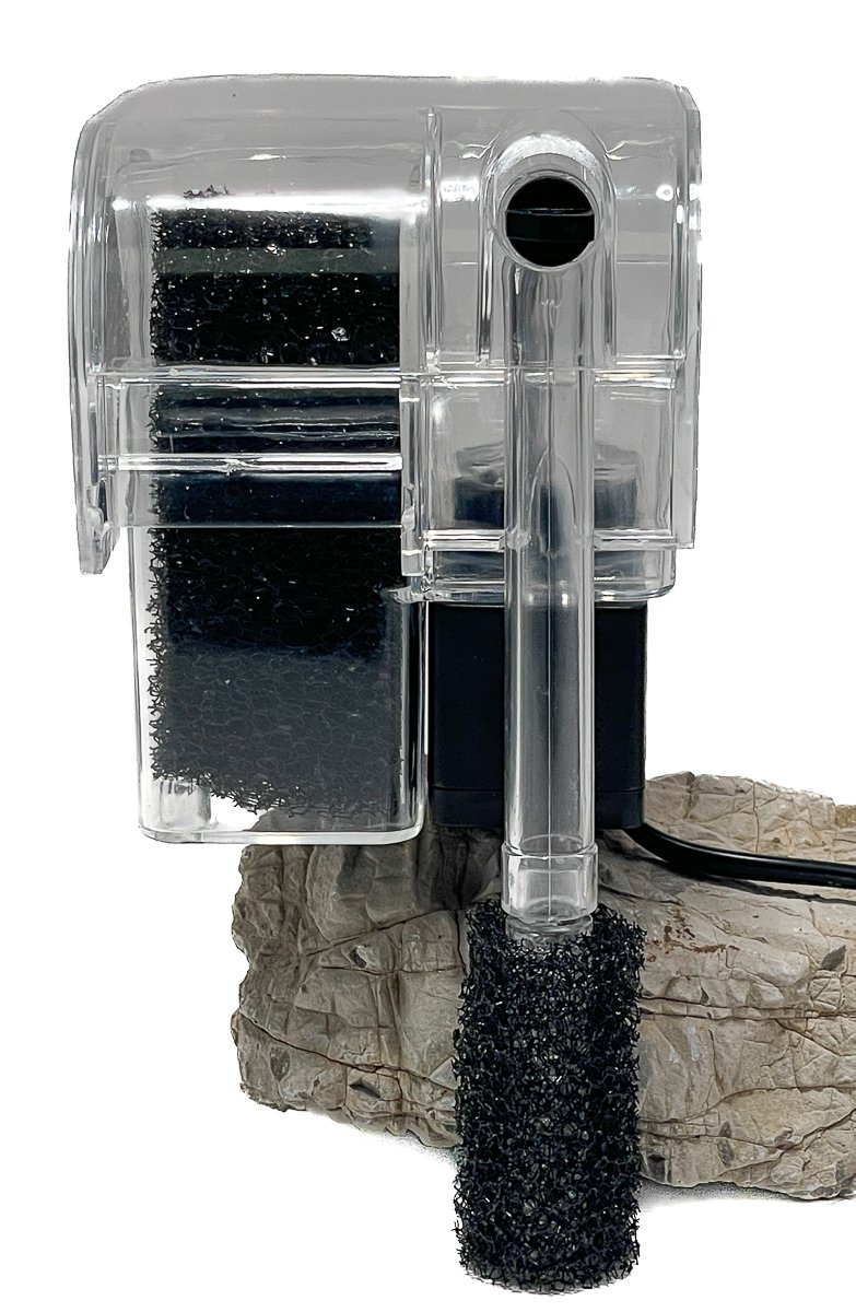 Mini Hang on Filter Clear for Aquariums up to 6 gal