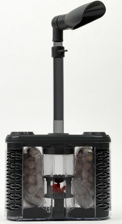 Aquarium Pneumatic Waste Collector & Filter Large with bio media