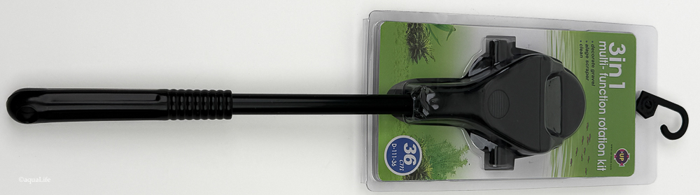 3 in 1 Multi Function Aquarium Cleaner Scraper 12" algae & glass cleaner