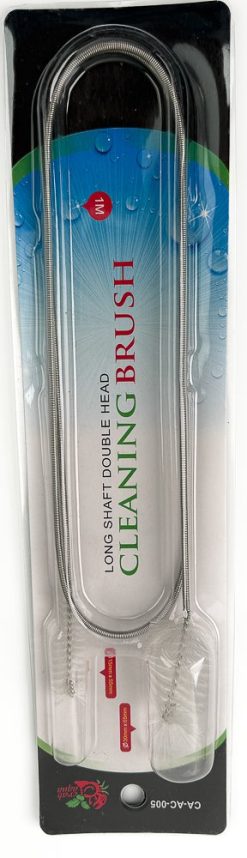 Stainless Double Head Cleaning Spring Brush