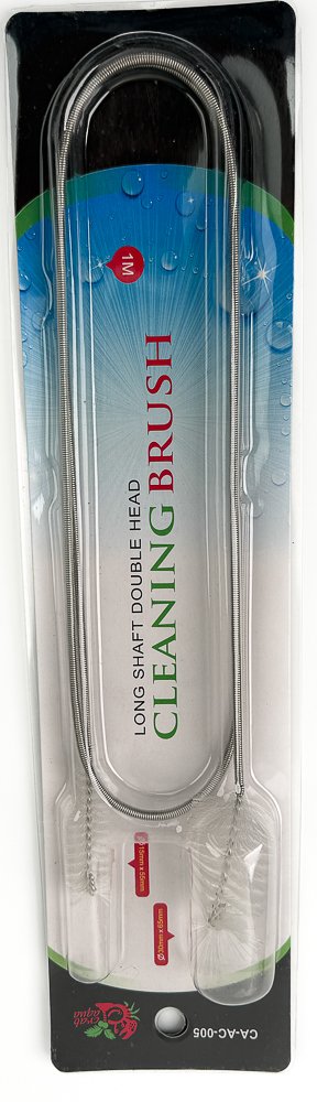 Stainless Double Head Cleaning Spring Brush
