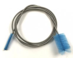 Pro Stainless Spring Brush Tube Washer - Double Head 46"