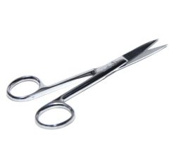 Short Straight Scissors - Polished