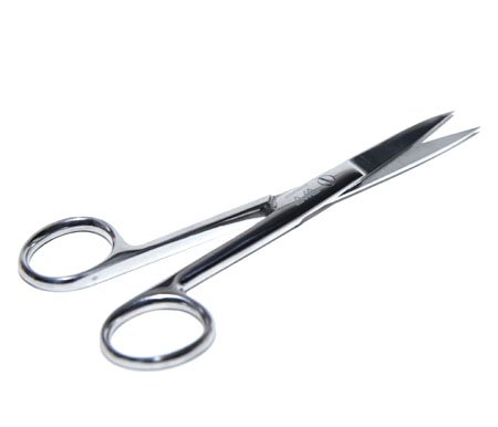 Short Straight Scissors - Polished