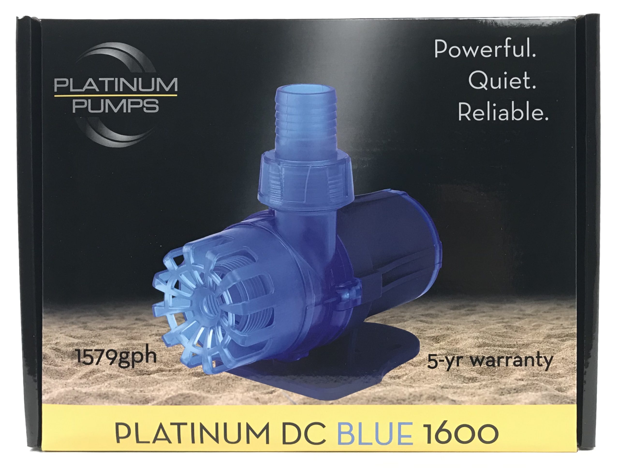 Platinum DC Blue 1600 Pump - 1579 gph