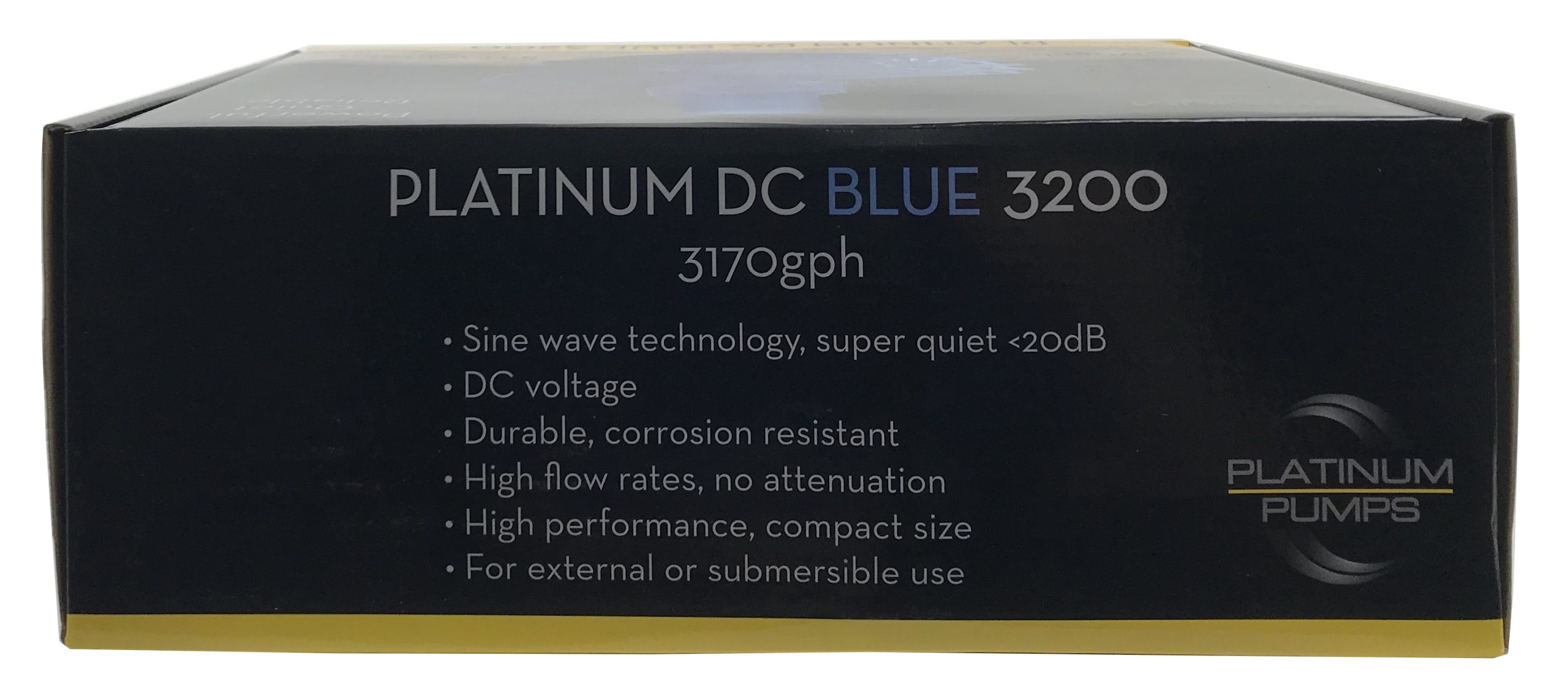 Platinum DC Blue 3200 Pump - 3170 gph